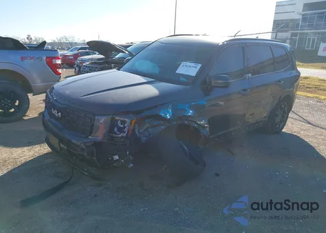 2022 Kia Telluride Sx z USA, uszkodzony, nr VIN 5XYP5DHC9NG196415